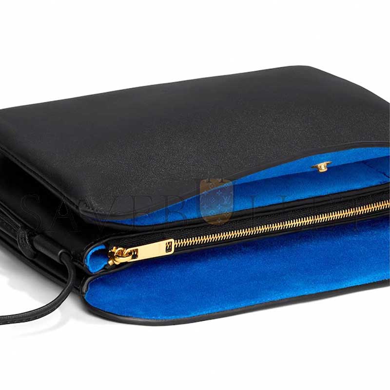 Ce1i*e trio flap in smooth lambskin 10p862o86.38no (22.5*13*3.5cm)